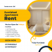 Comfort Furnished 2-Room Studio Apt Rent in Bashundhara R/A